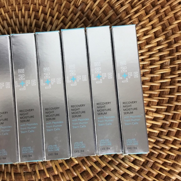 Life Line Recovery Night Moisturizer Serum Lot Of 10 New Retail $500 - Picture 2 of 4